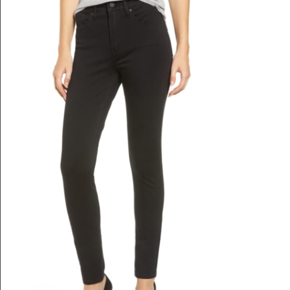 Levi’s 721 High Rise Super Skinny Black Jeans